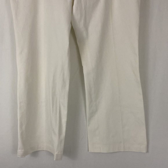 Lauren Ralph Lauren Adelle White Pants Size 16 - Picture 3 of 8